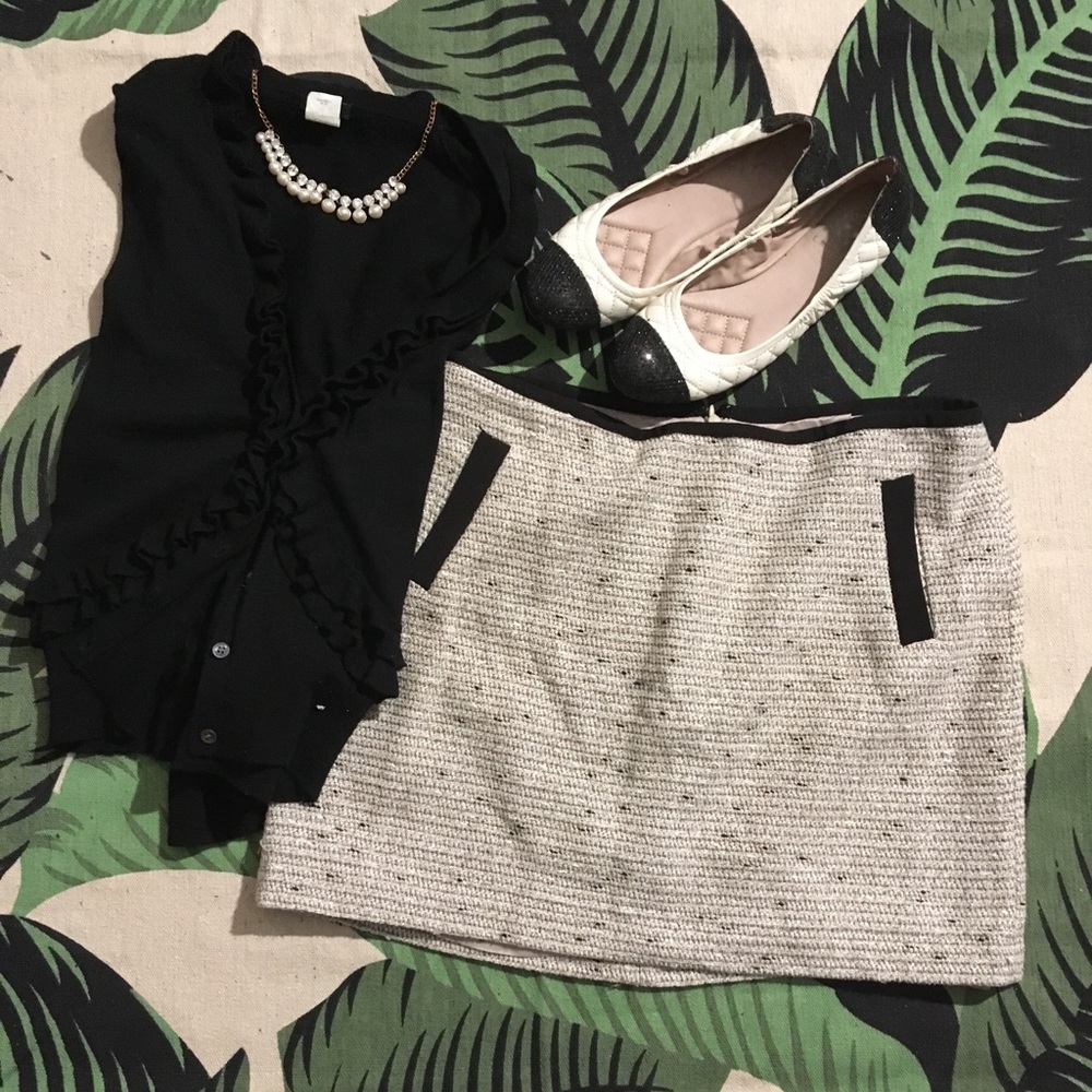 Banana Republic Tweed Skirt